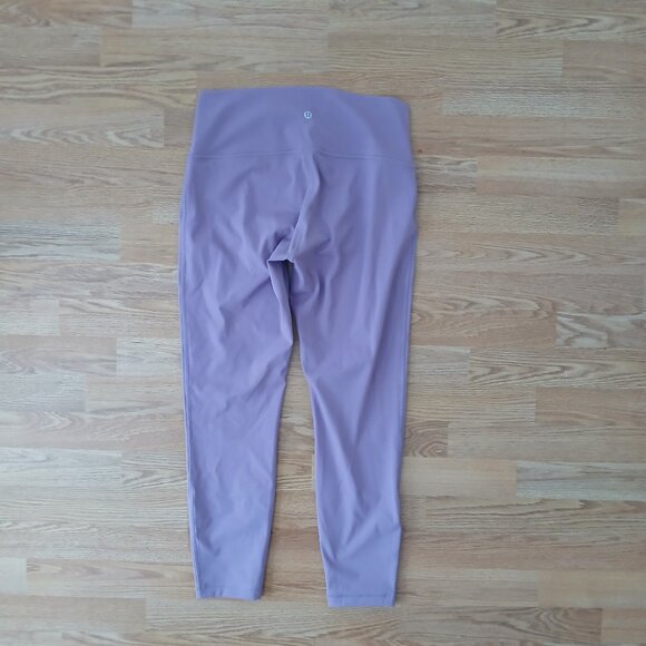 NWOT Lululemon Align High Rise Pant 25" Purple Size 10 - Picture 4 of 7